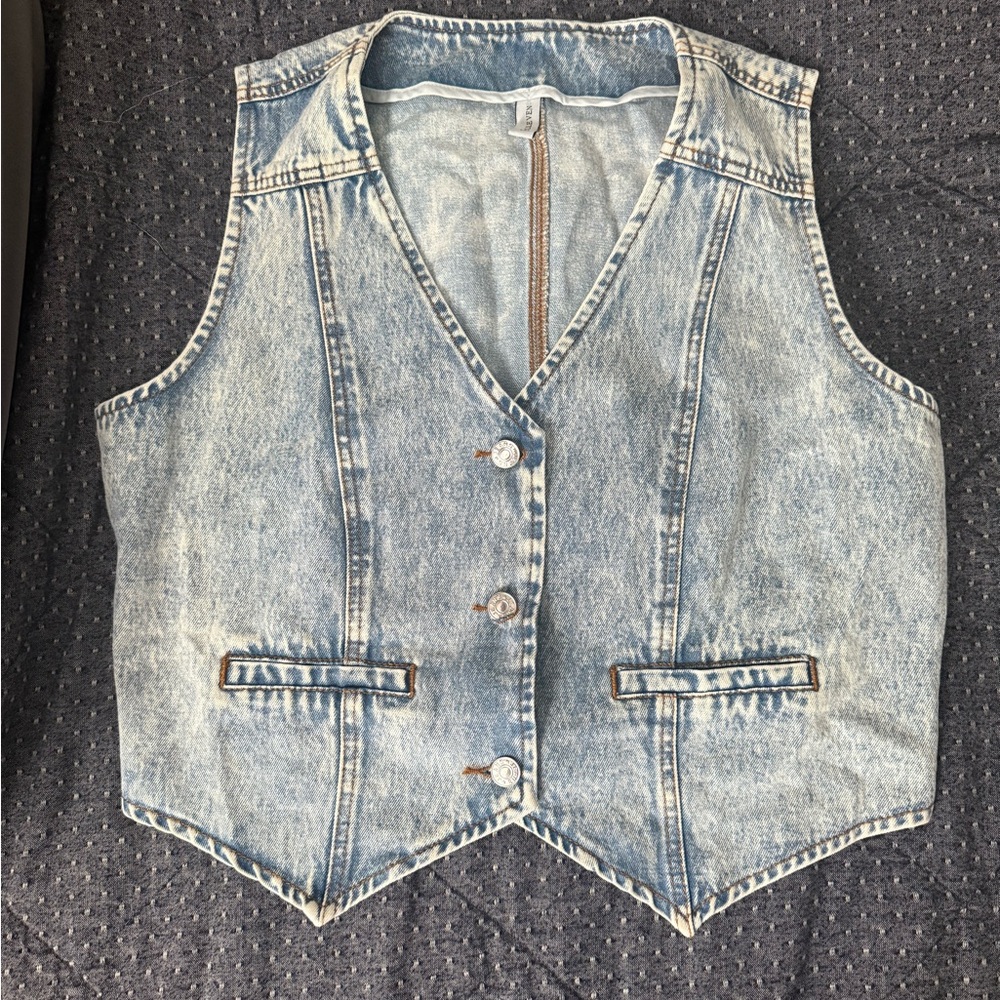 Amazon Blue Denim Vest